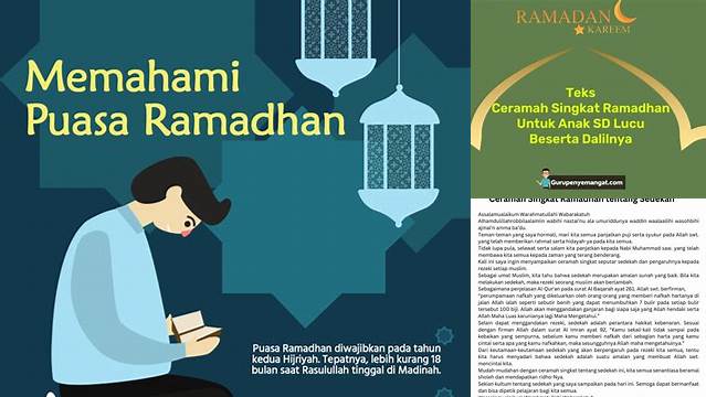 Ceramah Lucu Tentang Puasa Ramadhan
