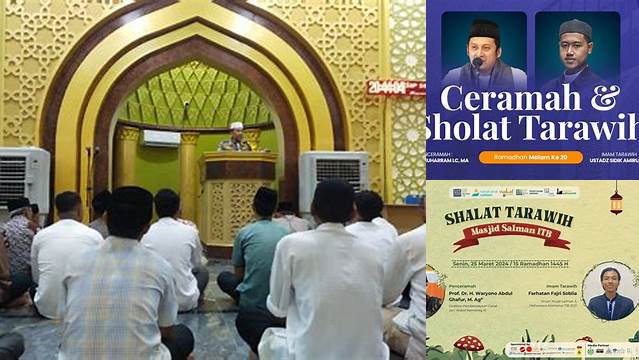 Ceramah Sholat Tarawih