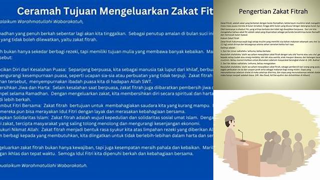 Ceramah Singkat Tentang Zakat Fitrah