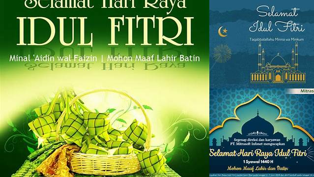 Contoh Ucapan Selamat Idul Fitri