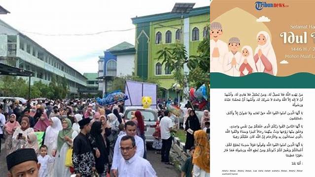 Contoh Khutbah Idul Fitri