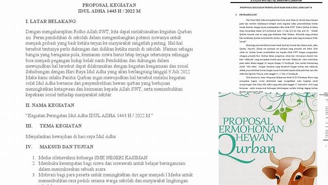 Contoh Proposal Idul Adha Pdf