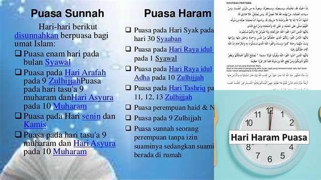 Contoh Puasa Haram