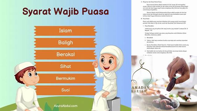 Contoh Puasa Wajib