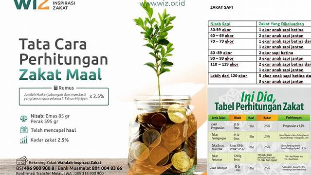 Contoh Soal Menghitung Zakat Mal