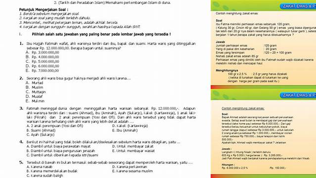 Contoh Soal Zakat