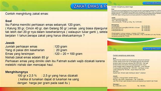 Contoh Soal Zakat Pertanian