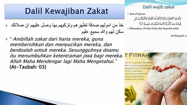 Dalil Perintah Zakat