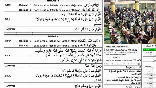 Dalil Shalat Tarawih 23 Rakaat