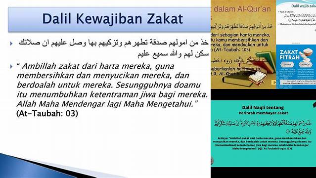 Dalil Wajib Zakat