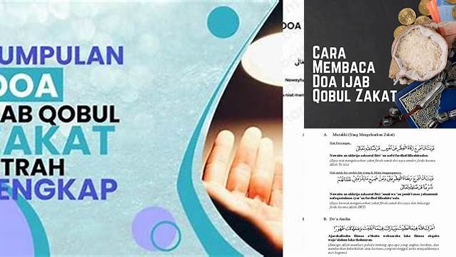 Dapat Membaca Doa Ijab Qabul Zakat