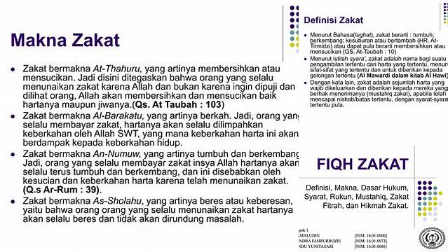 Dasar Hukum Zakat Fitrah