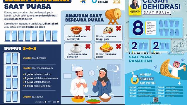 Dehidrasi Saat Puasa