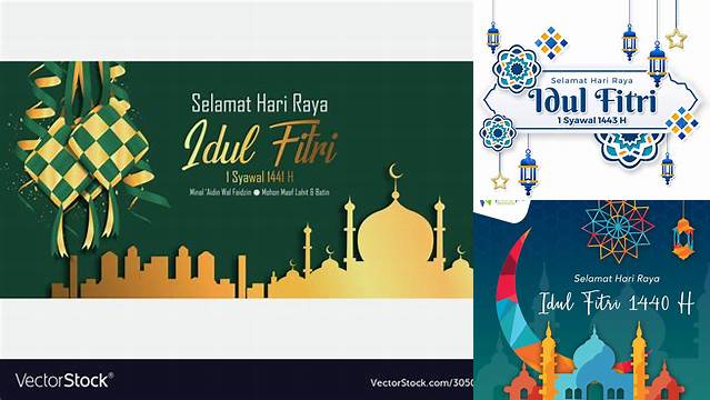 Desain Selamat Hari Raya Idul Fitri