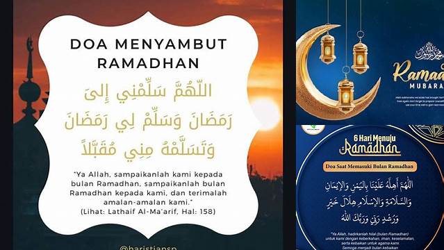 Temukan 9 Hal Penting tentang Do'a Menyambut Ramadhan untuk Meraih Idul Fitri