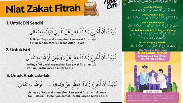 Do A Untuk Zakat Fitrah