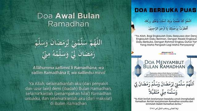 Inilah 9 Hal Penting tentang doa adus ramadhan menjelang idul fitri