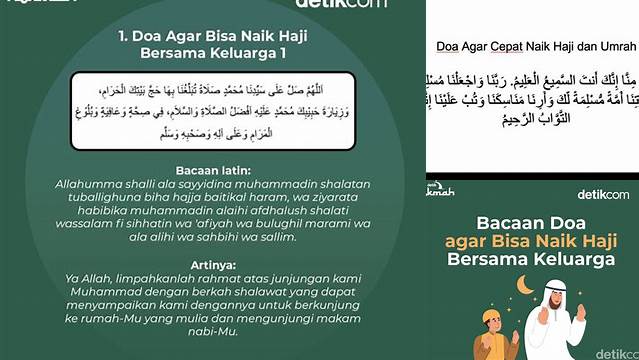 Doa Agar Bisa Naik Haji