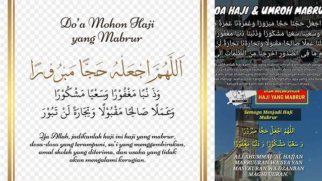 Doa Agar Haji Mabrur