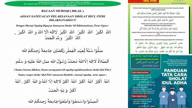 Doa Bilal Idul Fitri