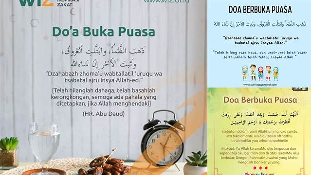 Doa Buka Puasa