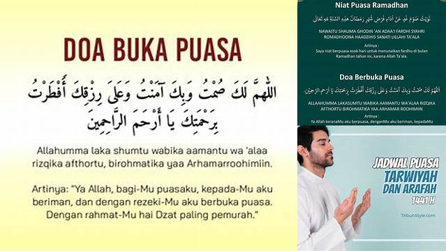 Ketahui 8 Hal Penting tentang Doa Buka Puasa Arafah Latin saat Idul Adha