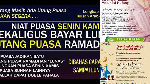 Ketahui 8 Hal Penting tentang Doa Buka Puasa Bayar Hutang untuk Lebaran Idul Fitri