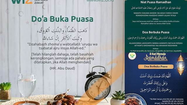 Ketahui 8 Hal Penting tentang Doa Buka Puasa Tasu'a  saat Idul Fitri