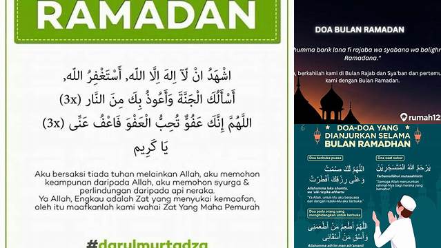 Temukan 9 Hal Penting tentang doa bulan puasa untuk Idul Fitri yang khusyuk dan penuh berkah