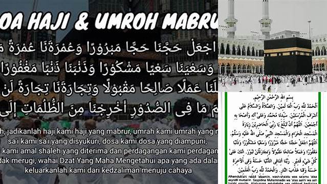 Doa Haji Dan Umroh Lengkap