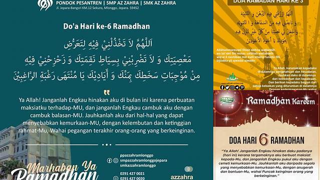 Inilah 9 Hal Penting tentang doa hari ke 6 puasa ramadhan untuk meraih berkah Idul Fitri