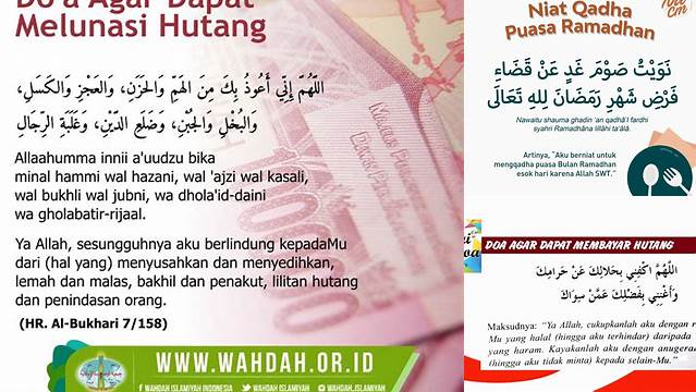 Ketahui 10 Hal Penting tentang Doa Hutang Puasa menjelang Idul Fitri