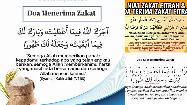 Doa Mengeluarkan Zakat