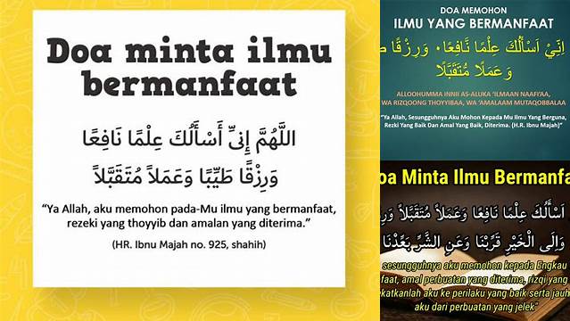 Temukan Manfaat Dahsyat Doa Menuntut Ilmu yang Bermanfaat