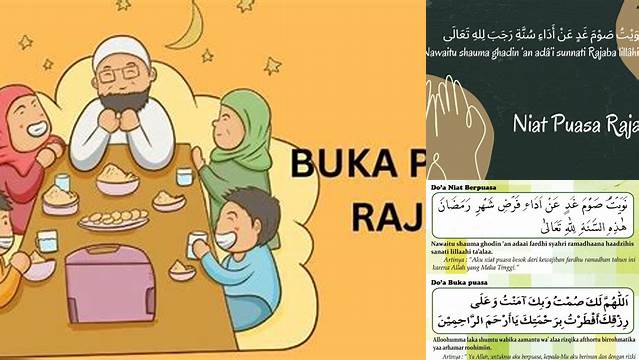 Ketahui 8 Hal Penting tentang Doa Niat Buka Puasa Rajab Jelang Idul Fitri