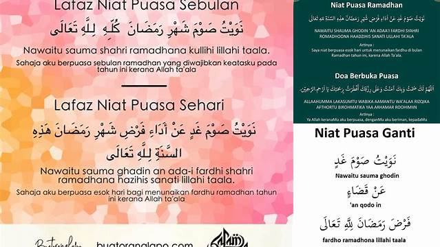 Ketahui 10 Hal Penting tentang Doa Niat Puasa Ganti Ramadhan Sebelum Idul Fitri