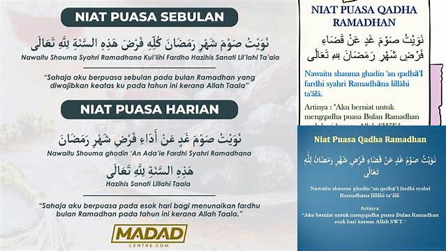 Inilah 9 Hal Penting tentang Doa Niat Puasa Qadha Haid sebelum Idul Fitri