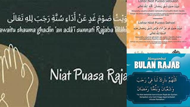 8 Hal Penting tentang Doa Niat Puasa Rajab untuk Idul Fitri