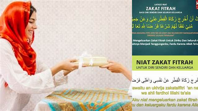 Doa Niat Zakat Fitrah