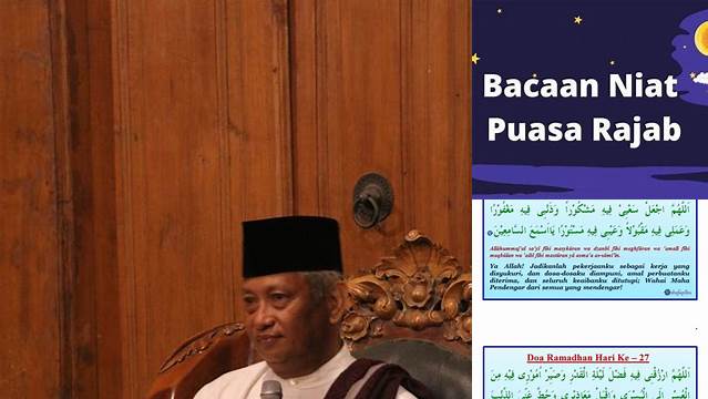 8 Hal Penting tentang doa puasa 1 Rajab sambut Idul Fitri