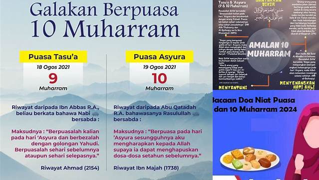 8 Hal Penting tentang Doa Puasa 9 dan 10 Muharram, Keutamaan, Hikmah dan Tata Cara