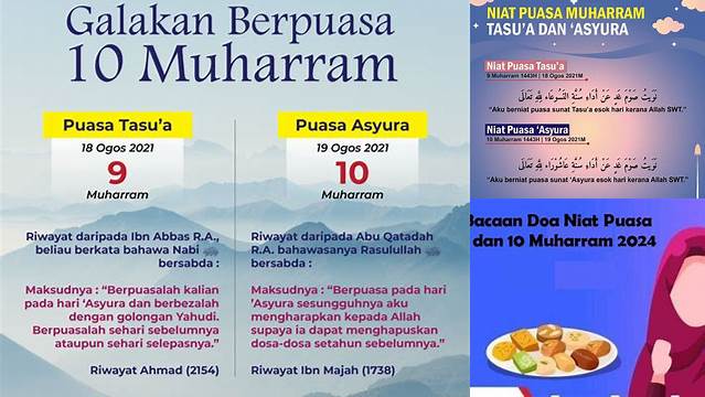 Temukan 10 Hal Penting tentang doa puasa 9 Muharram dan keberkahan Idul Fitri