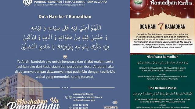 Doa Puasa Hari Ke 7