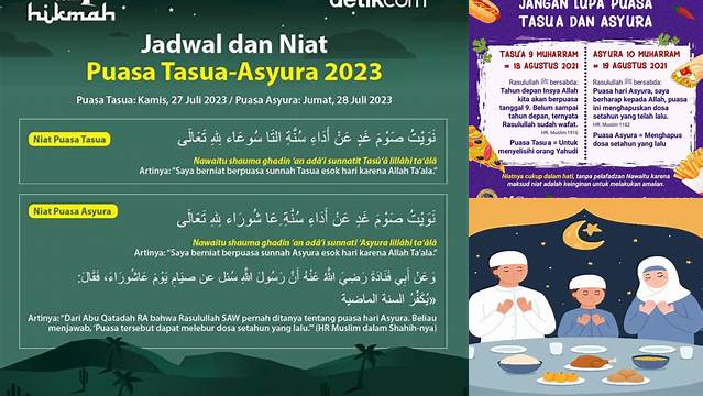 Doa Puasa Tasua Dan Asyura