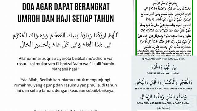 Doa Pulang Haji Dan Umroh