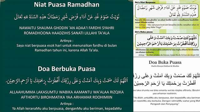 Inilah 9 Hal Penting tentang Doa Sahur dan Buka Puasa untuk Idul Fitri Terbaik