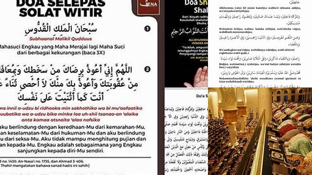 Doa Setelah Sholat Tarawih Sesuai Sunnah