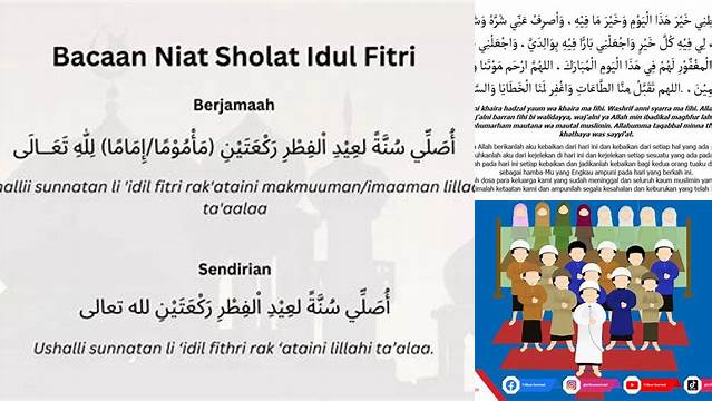 Doa Sholat Ied Idul Fitri