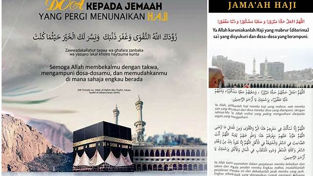 Doa Untuk Jemaah Haji