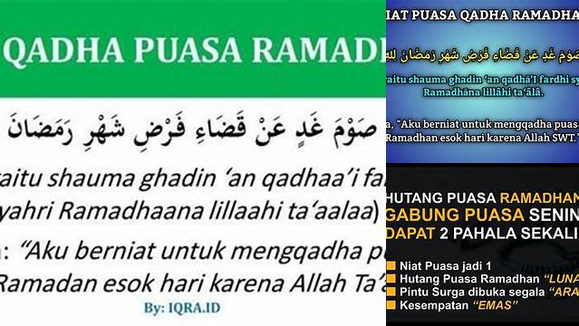 Doa Untuk Mengganti Puasa Ramadhan